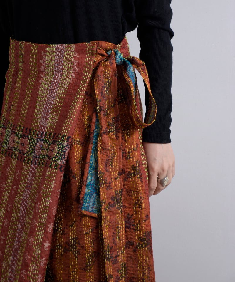 パンツ WONDER FULL LIFE KANTHA WRAP PANTS パンツ WONDER FULL LIFE KANTHA WRAP PANTS WONDER FULL LIFE