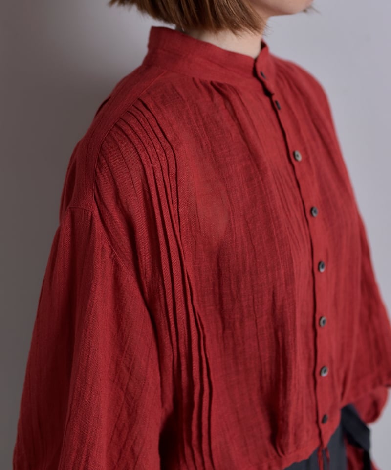 suzuki takayuki / pin-tuck bolero | Taine Onlin