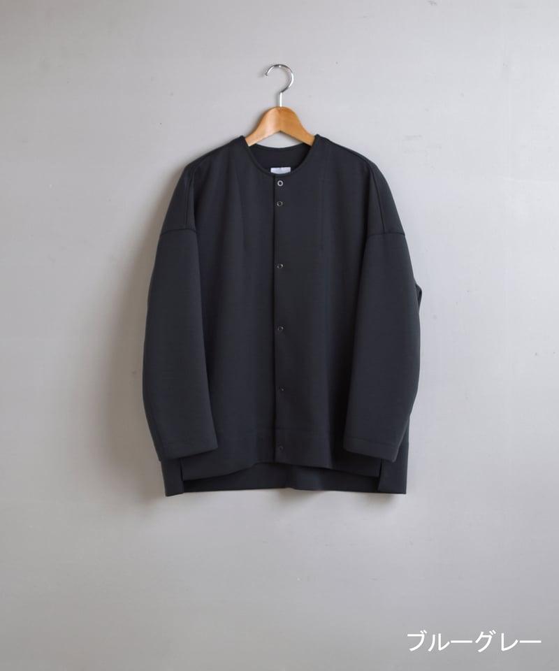 NO CONTROL AIR クルーネックカーディガン(BLUE GRAY) NO CONTROL AIR / クルーネックカーディガン | Taine Online Store