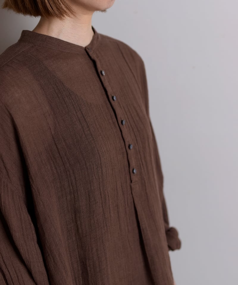 suzuki takayuki / gauze pullover blouse | Taine