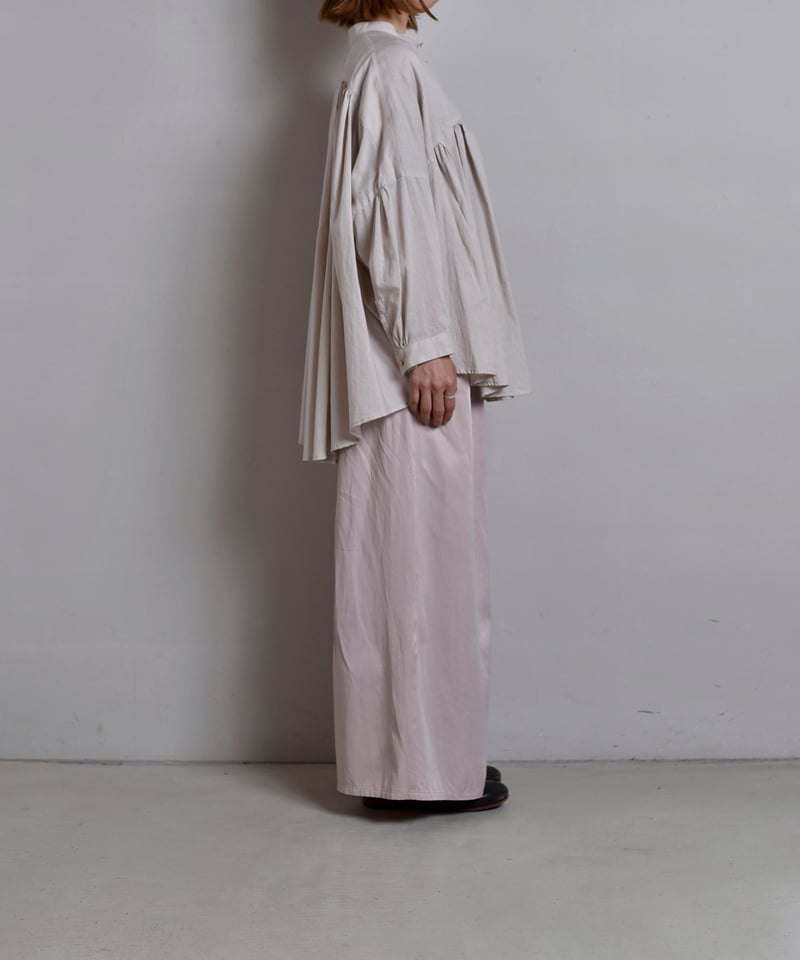 suzuki takayuki / tucked cape blouse | Taine On
