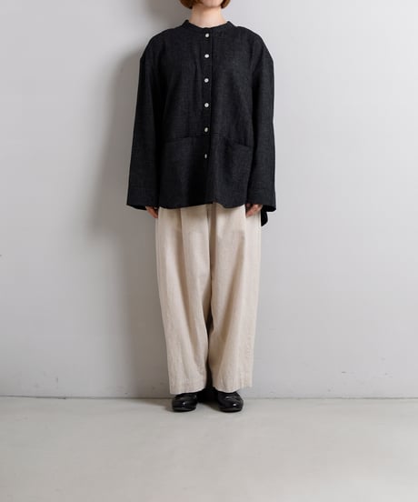 TOAST / Cotton Cashmere Check Shirt