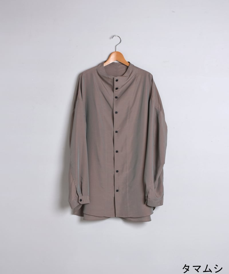 FIRMUM / ボトルネックシャツ | Taine Online Store