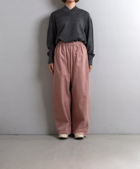 TOAST / Cord Barrel Leg Trousers