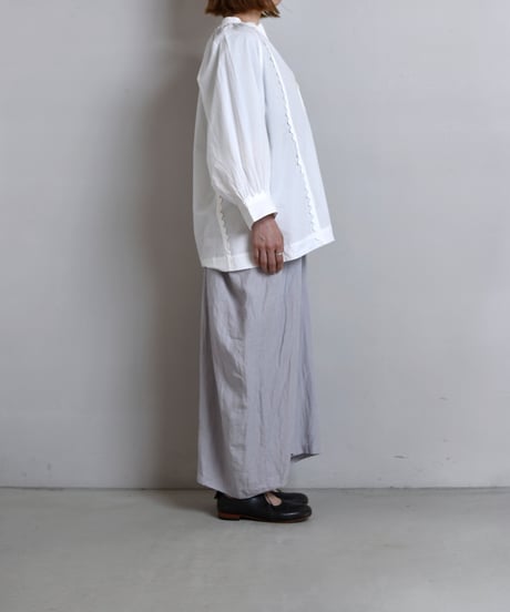 TOAST / Crockery Edge Cotton Poplin Top
