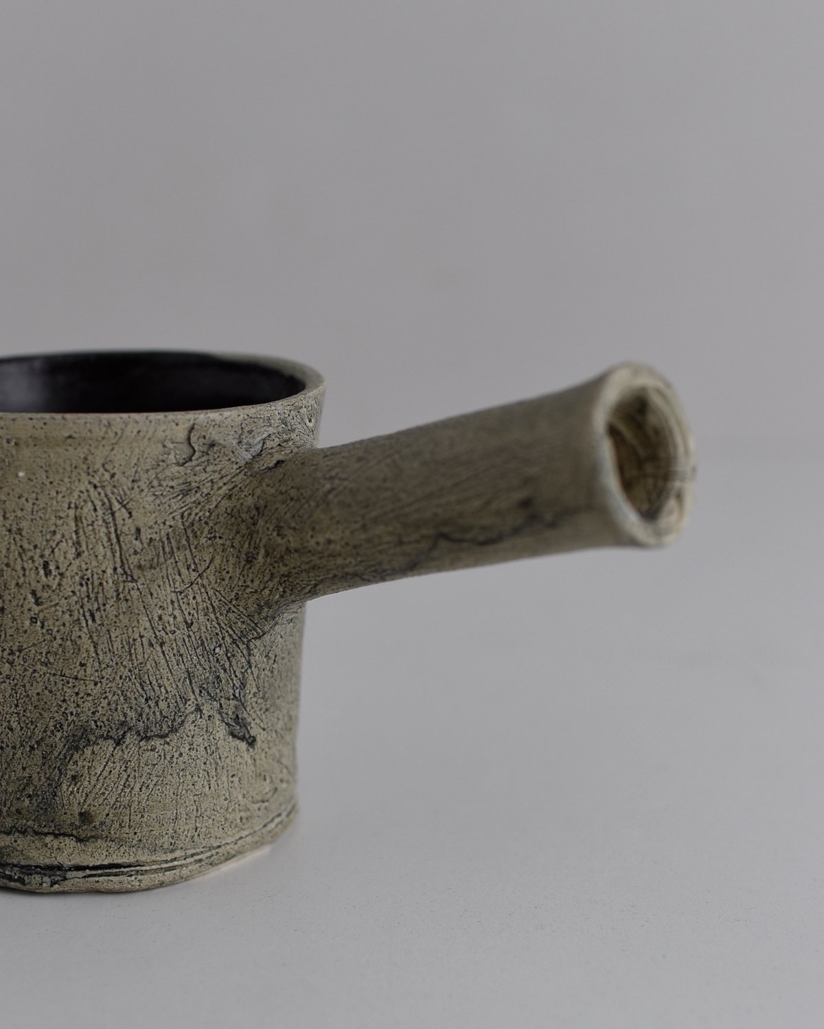 櫻井美奈子 / 耐熱ミルクピッチャー(墨黒) | Taine Online Store