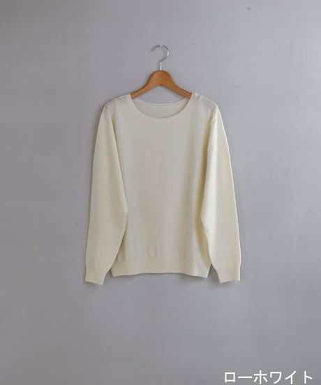 suzuki takayuki / high gauge knitted pullover
