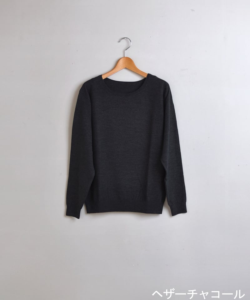 suzuki takayuki / high gauge knitted pullover |