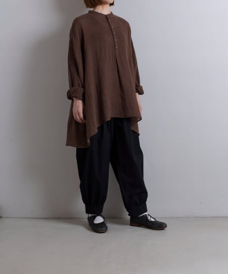 suzuki takayuki / gauze pullover blouse