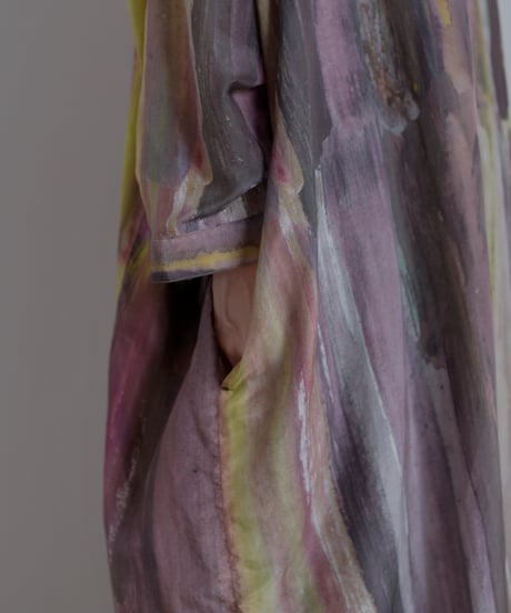 Chika Higashi×suzuki takayuki 《 leaf litter 》 / feather dress