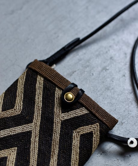 【LIMITED EDITION】COUNTERPOINT <KUBA BAG #12> PETANKO