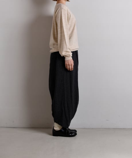 suzuki takayuki / high gauge knitted pullover