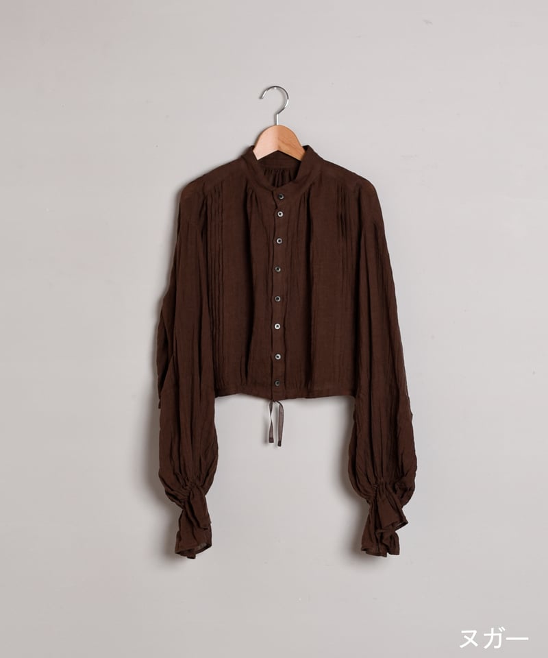 suzuki takayuki / pin-tuck bolero | Taine Onlin