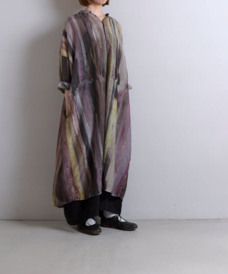 Chika Higashi×suzuki takayuki 《 leaf litter 》 / feather dress