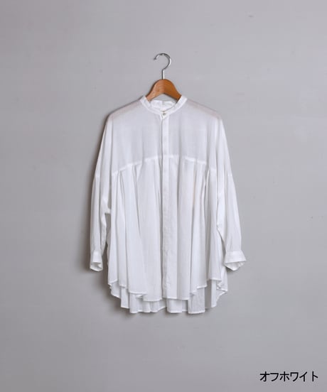 suzuki takayuki / tucked cape blouse
