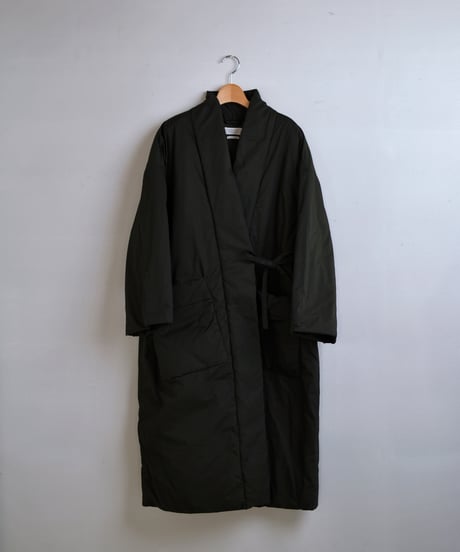 TOAST / Padded Cotton Wrap Coat