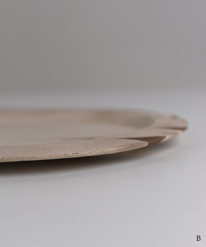 櫻井美奈子 / オーバルプレート 大 (栗渋) | Taine Online Store