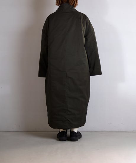 TOAST / Padded Cotton Wrap Coat