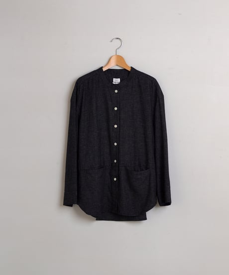TOAST / Cotton Cashmere Check Shirt