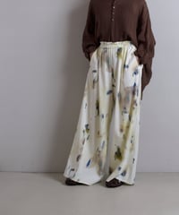 Chika Higashi×suzuki takayuki 《 leaf litter 》 / gather pants