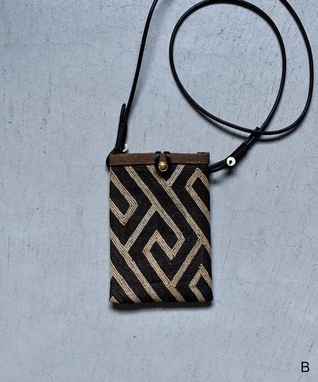 【LIMITED EDITION】COUNTERPOINT <KUBA BAG #12> PETANKO