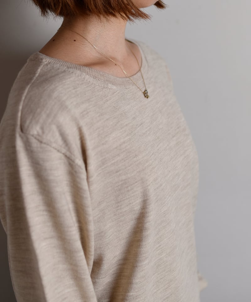 suzuki takayuki / high gauge knitted pullover |