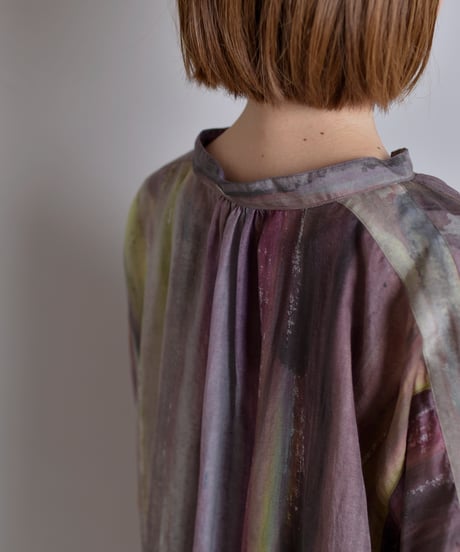Chika Higashi×suzuki takayuki 《 leaf litter 》 / feather dress
