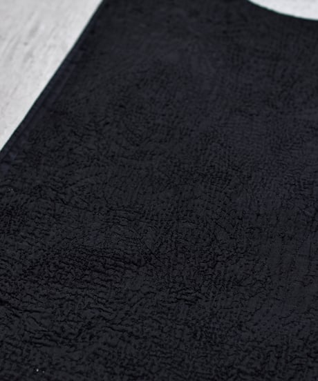 COUNTERPOINT / HAND EMBROIDARY QUILT SHORT GILET - Drawing by Lena Fujimoto -