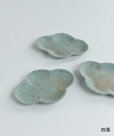 水谷智美 / 小皿（花弁, 四葉）