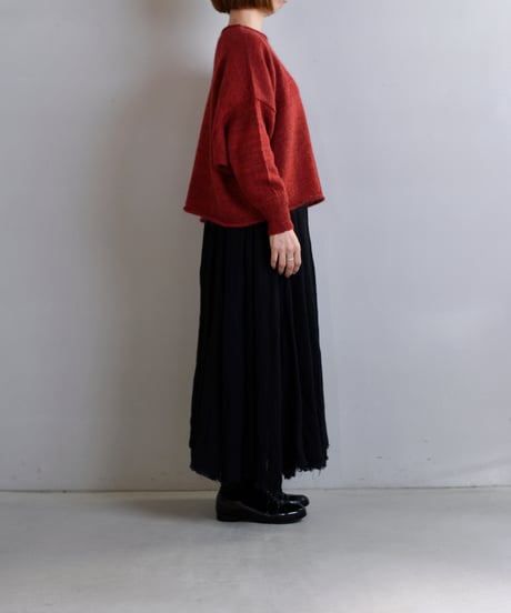 suzuki takayuki / fulling knitted cape