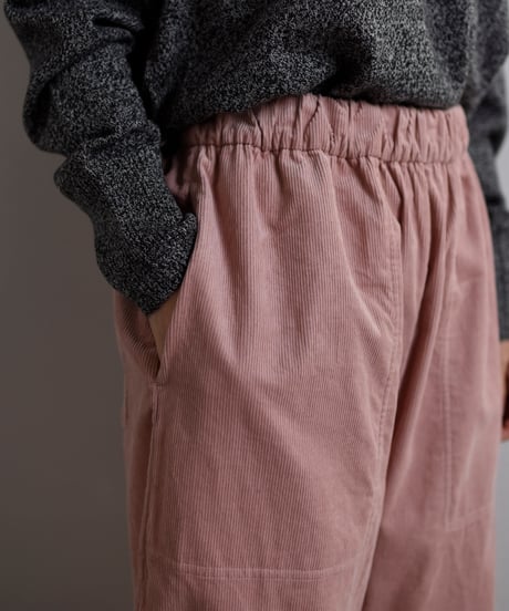 TOAST / Cord Barrel Leg Trousers
