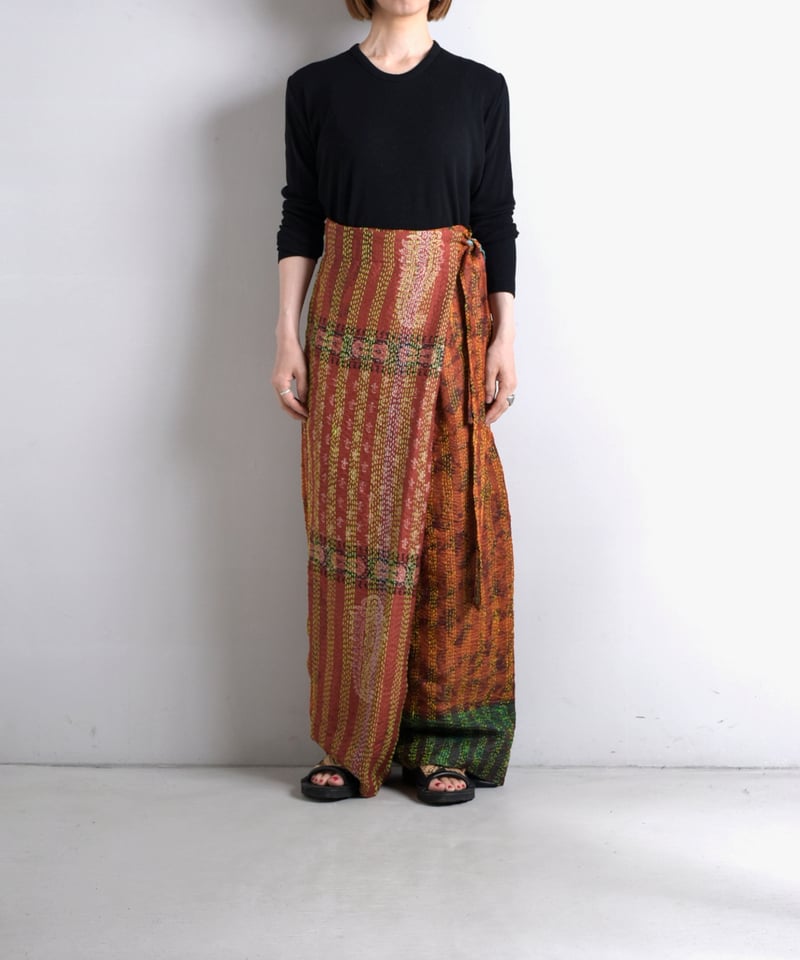 パンツ WONDER FULL LIFE KANTHA WRAP PANTS パンツ WONDER FULL LIFE KANTHA WRAP PANTS WONDER FULL LIFE