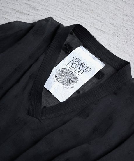 【LIMITED EDITION】COUNTERPOINT / COLOR ASSORT SAREE<JAPONAISERIE>Ⓑ