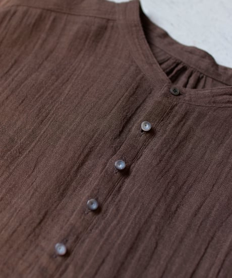 suzuki takayuki / gauze pullover blouse