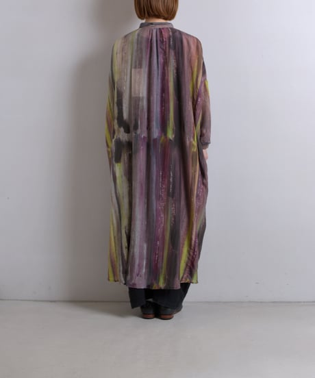 Chika Higashi×suzuki takayuki 《 leaf litter 》 / feather dress