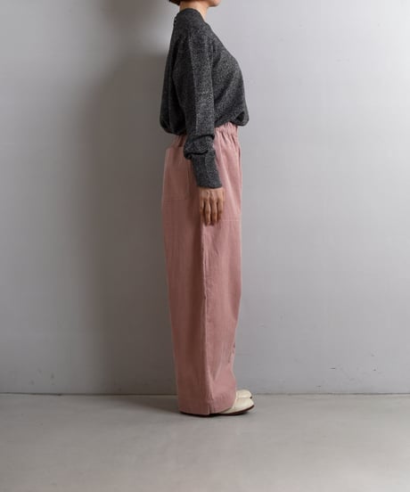 TOAST / Cord Barrel Leg Trousers