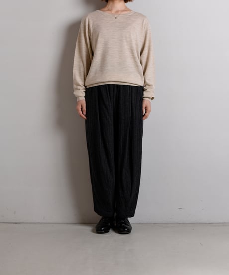 suzuki takayuki / high gauge knitted pullover