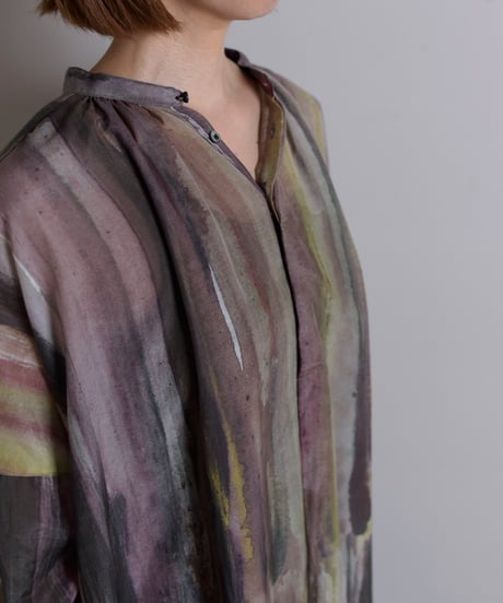 Chika Higashi×suzuki takayuki 《 leaf litter 》 / feather dress