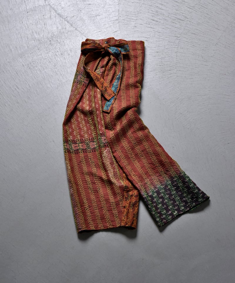 WONDER FULL LIFE KANTHA WRAP PANTS