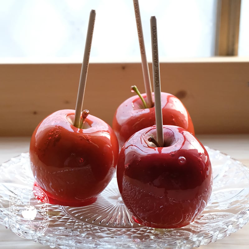 青森県産サンふじ】りんご飴でお腹いっぱいセット（日付指定不可