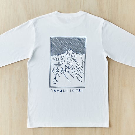YAMANIIKITAI BACKPRINT ロングスリーブTシャツ