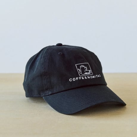 COFFEE NOMITAI 刺繍キャップ　BLACK