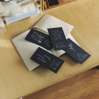 メッセージカードセット　草花