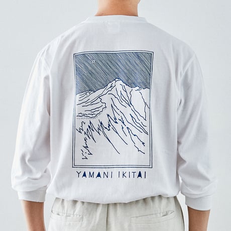 YAMANIIKITAI BACKPRINT ロングスリーブTシャツ
