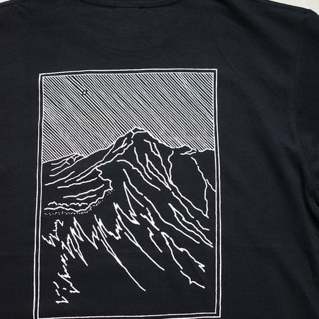 YAMANIIKITAI BACKPRINT Tシャツ　ブラック