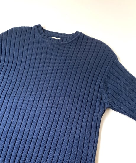 90's GAP cotton rib knit sweater.