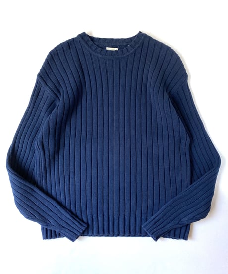90's GAP cotton rib knit sweater.