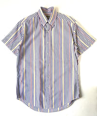90's L.L.Bean stripe pattern shirt.