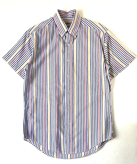 90's L.L.Bean stripe pattern shirt.