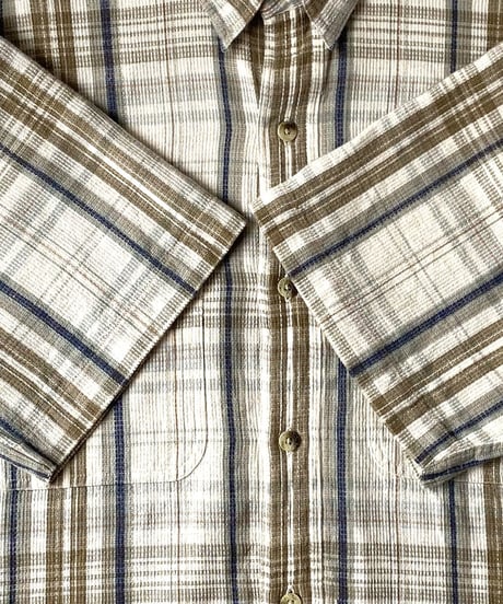 90's L.L.Bean plaid shirt.